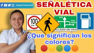 TRAFFIC SIGN COLORS #highway #roadway 🔴🟡🟢🔵🟠