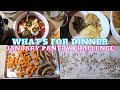 WHAT'S FOR DINNER | JANUARY PANTRY CHALLENGE 2022 WEEK 3 | NO SPEND BUDGET MEALS | DISHING DELIGHTS