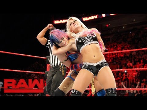 Asuka vs. Alexa Bliss: Raw, Jan. 1, 2018