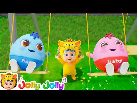 Let's play on the swings! Are You Sleeping? | CocaCoca - Kids Songs & Nursery Rhymes
