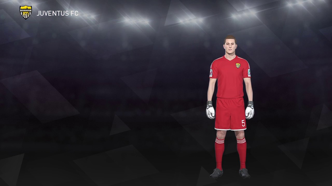 Pes 2018 Juventus FC Uniforme Arquero