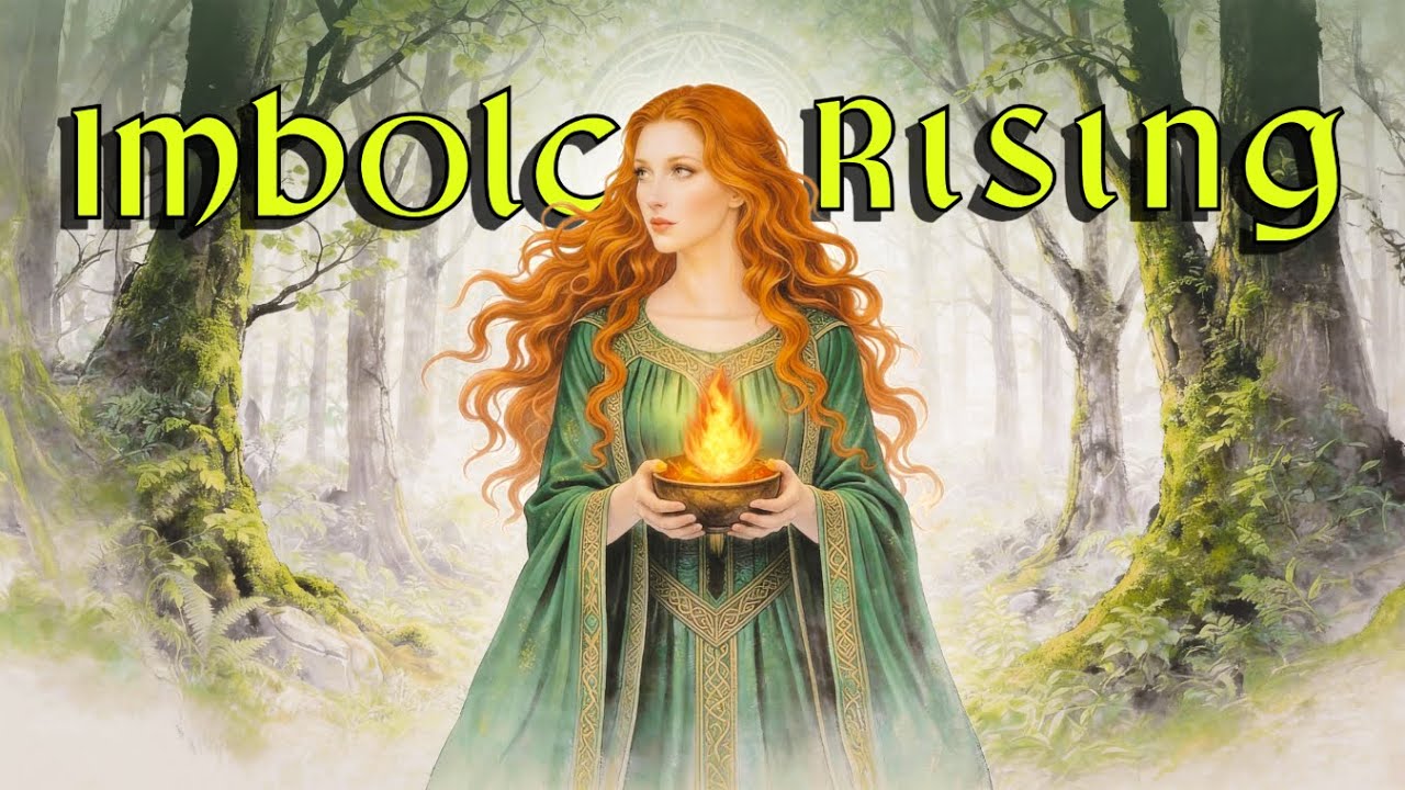 Imbolc Rising ☘️ Blessings of Brigid 💚 Celtic Inspired Healing Ambient Music 🌱 Ritual / Focus