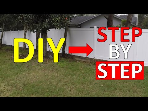 HOW TO: Install Vinyl Fence (Freedom 6&rsquo;) | Step By Step