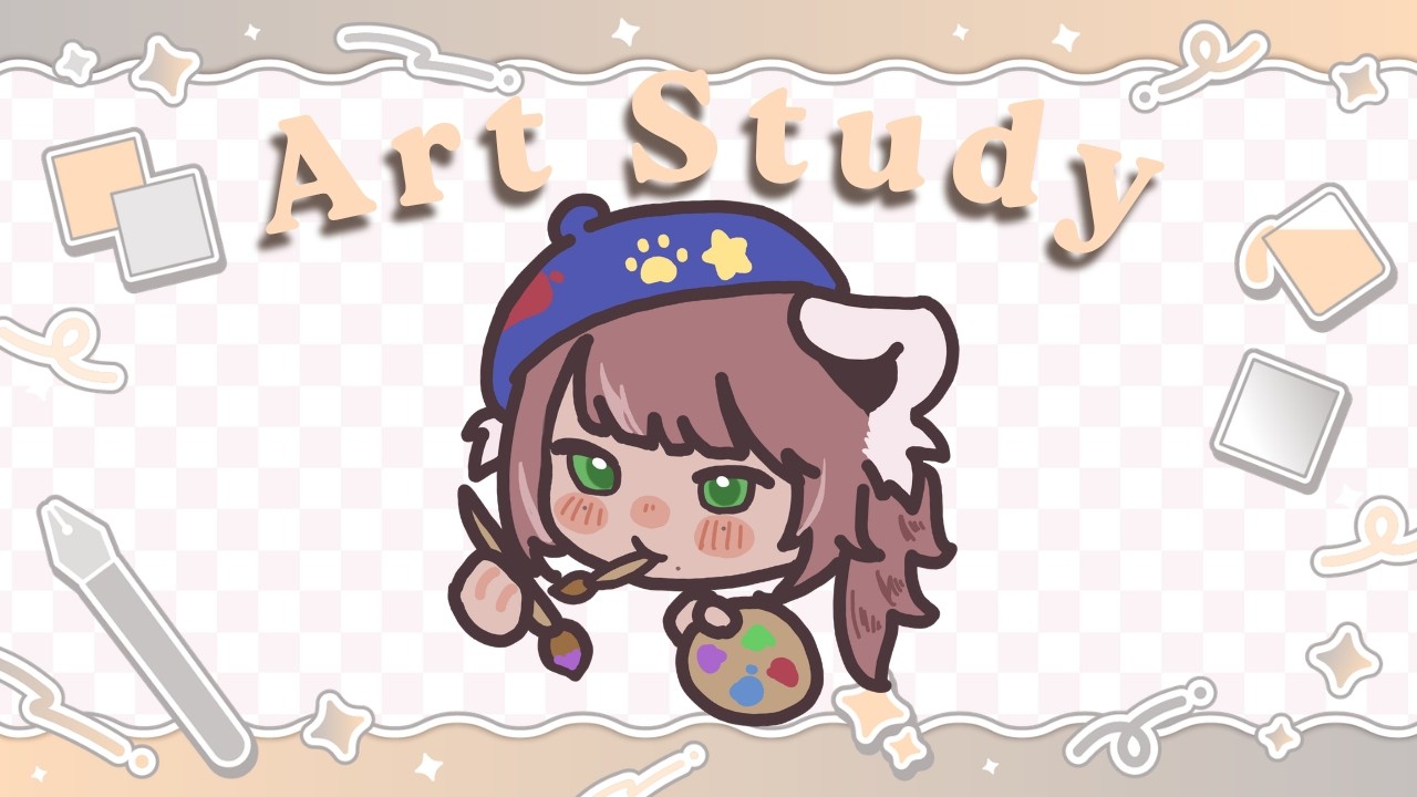 [Drawing] Weekend Art Study is daiji 🍎#初見歓迎 #欢迎降落 #vtuber #malaysia | MYViki