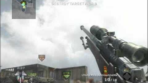 Assassn Muffin - Black Ops Game Clip - Tomahawk across Firing Range