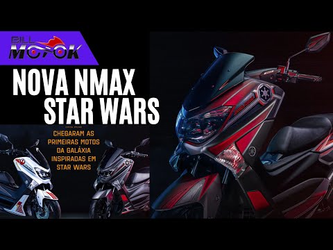 Saiu a Nova YAMAHA NMAX ABS  "STAR WARS"  edição especial, pegando a todos de SURPRESA!! #Billmotoka