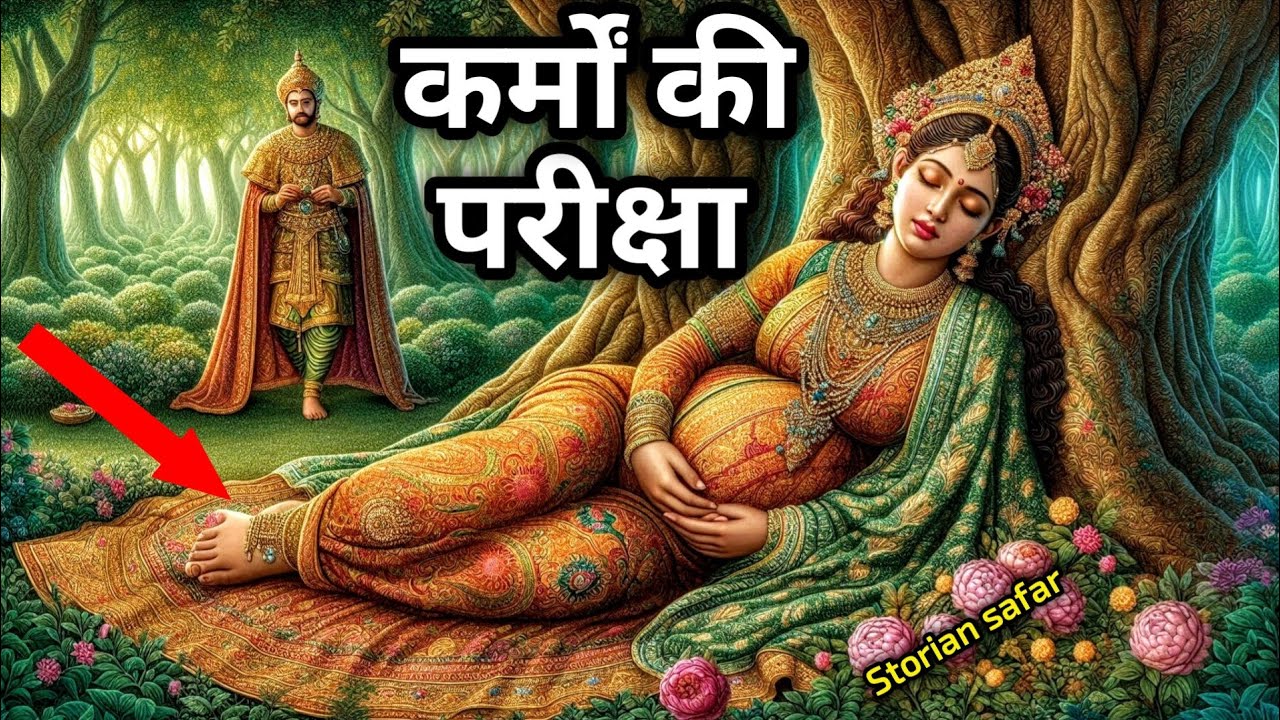 कर्मों की परीक्षा, राजा रानी की अनमोल ज्ञानवर्धक कहानी। Motivational story_Storian safar