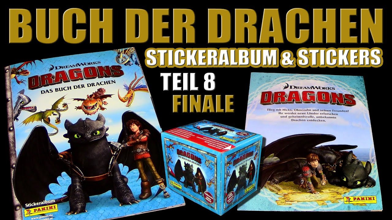 Dragons Das Buch der Drachen ™ Panini ® Stickers & Album 2017 Teil 8 Komplett / Finale Dragons Das Buch der Drachen ™ Panini ® Stickers & Album 2017 Teil 8 Komplett / Finale