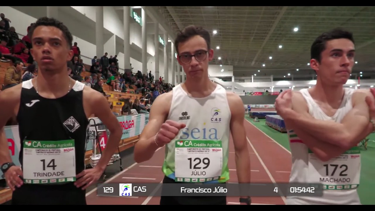 Campeonato Nacional Sub23 Pista Curta - 800m - Braga