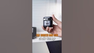 Sạc tích hợp dây của Ugreen 45W công nghệ GaN dây USB-C tối thiểu 30W