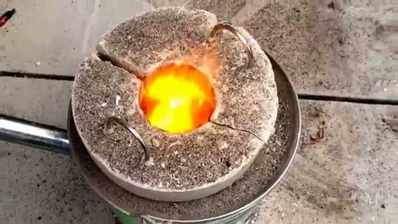 mini metal foundry youtube