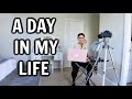 AN ACTUAL DAY IN MY LIFE 🥰 (food, filming, editing, etc.)