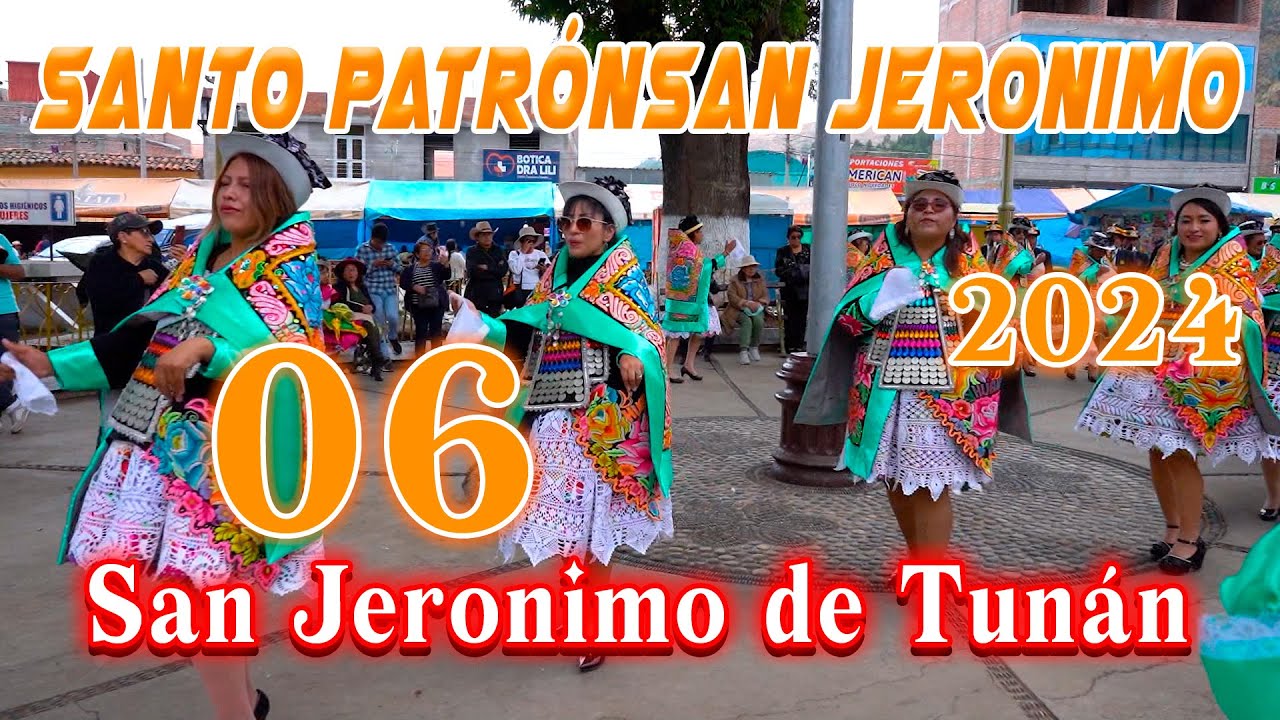🎆🔴Fiesta Patronal  en Honor al  Santo Patrón San Jeronimo //DvD 06