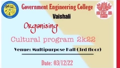 g.e.c.vaishali 2k22 Batch Induction Program