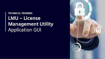 LMU – License Management Utility – Application GUI