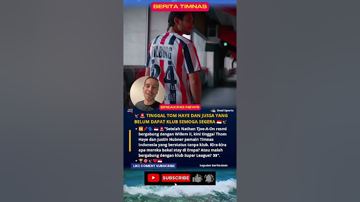 TINGGAL TOM HAYE DAN JUSSA YANG BELUM DAPAT KLUB SEMOGA SEGERA DAPAT KLUB BARU BRO