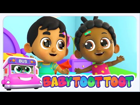 Baby Toot Toot Fünf kleine Babys 👶🎵 | Kinderreim für Kinder