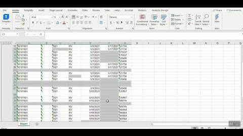 MS Excel: Deleting complete blank rows without deleting blank cells in the filled row