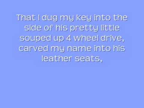 Before he cheats lyrics