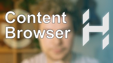 Content Browser/Asset Panel // Game Engine series