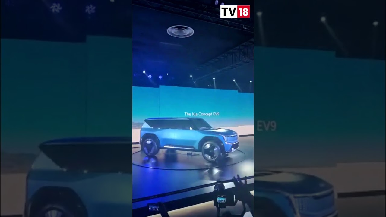 Auto Expo 2023: Kia EV9 Concept SUV Unveiled In India | 