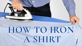 How To Iron Shirts Like A Pro  Easy StepbyStep Dress Shirt Ironing Guide  Gentleman's Gazette