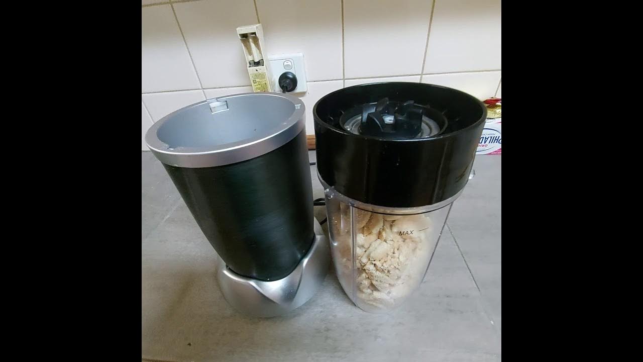 How TO crush biscuits in the blender YouTube