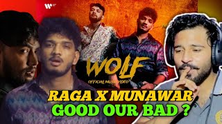 Wolf - Munawar ft. Raga | Official Music Video | HONEYREACTION