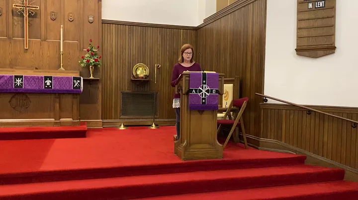 Lenten Service 4/1/20: Martha Claire Henzler Faith...