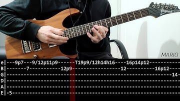 CHON - Waterslide (Guitar lesson with TAB) - FULL SONG