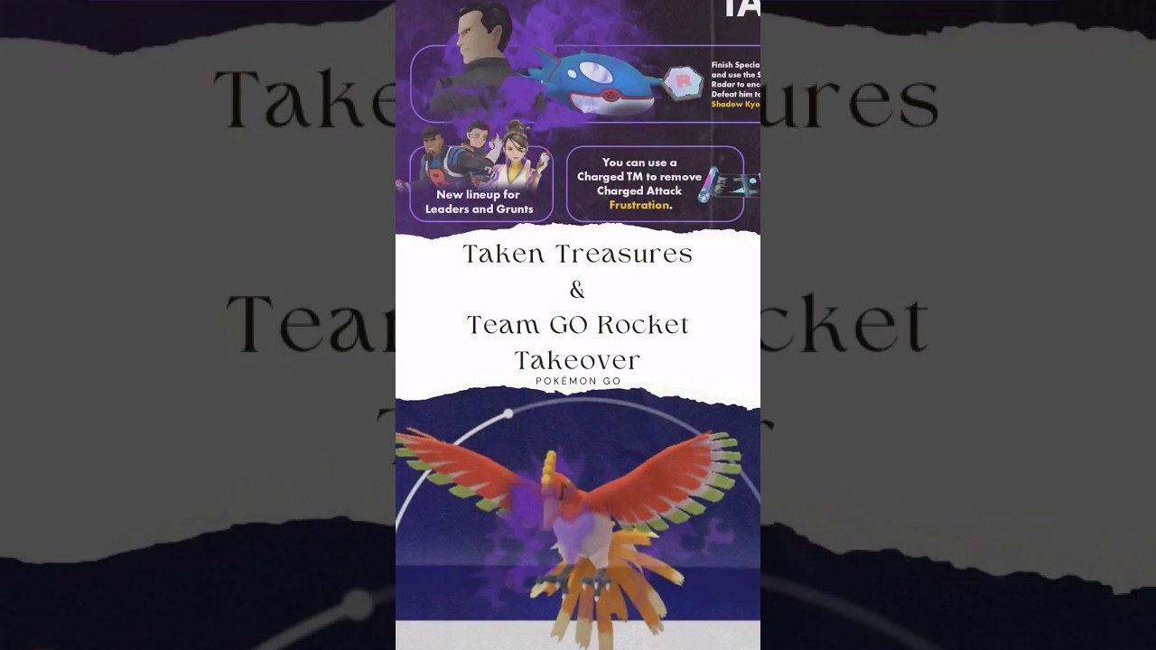 Taken Treasures & Team GO Rocket Event is here! 