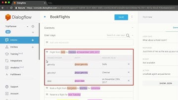 14 - Configuring Custom Intents - Dialogflow