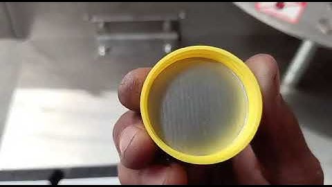 Plastic Screw Cap Liner Wad Inserting Assembly Machine