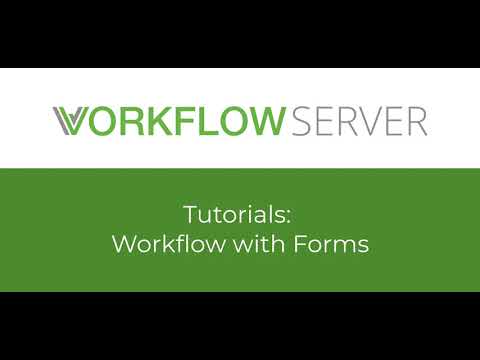 WorkflowServer: Workflow with Forms