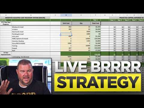Watch Me LIVE Plan BRRRR Strategy on a New Purchase