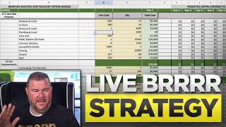 Watch Me LIVE Plan BRRRR Strategy on a New Purchase