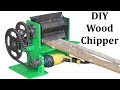 How To Make A Wood Chipper Using Drill Machine | Simple Diy Wood Chipper Build | DIY