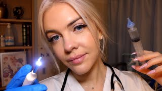 ASMR | RP médecin 👩🏼‍⚕️ examen et nettoyage profond des oreilles