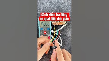 Cách kiểm tra động cơ quạt điện còn nên hay không #virals #xuhuong2024 #review #trainghiem #tips
