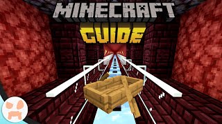 EFFICIENT NETHER ROADS! | The Minecraft Guide  Tutorial Lets Play (Ep. 34)