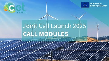 CETPartnership Joint Call 2025 Call Modules