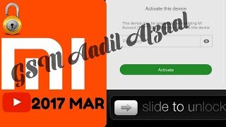 MI FRP Remover And  Sensor Fix BY GSM Aadil