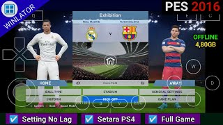 PES 2016 Winlator Android & Setting PES 2016 No Lag screenshot 5