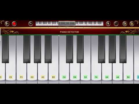 dance sync C4 key piano