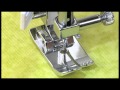 SINGER® Straight Stitch Wide Presser Foot Tutorial