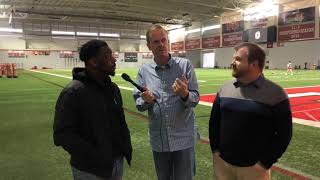 Who stood out on offense in Ohio State football’s first spring practice