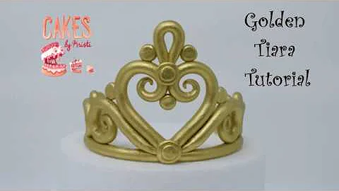 Golden Tiara Tutorial (Time Lapse)