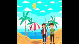 Summer Vacation Motion Graphics | Travel Animation Video  #animation #motiongraphics #summer