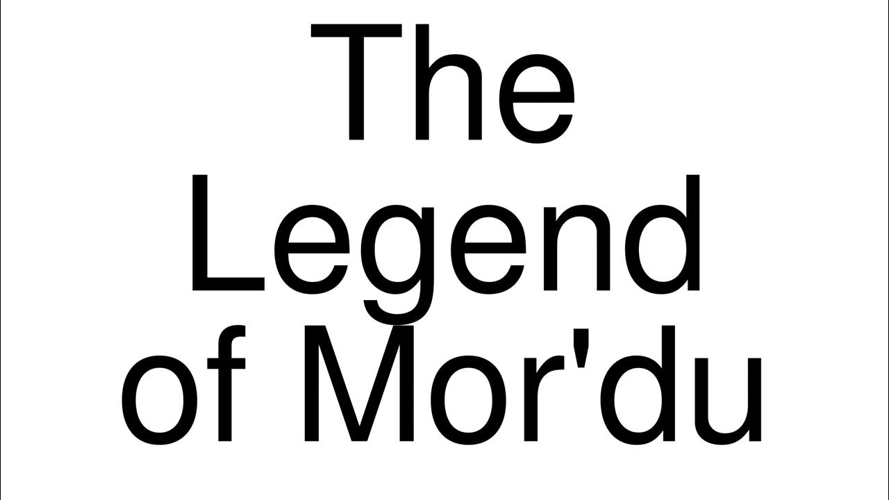How to Pronounce correctly The Legend of Mor'du (Movie) YouTube