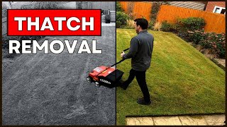 DIY Scarify & Lawn Dethatch (Timelapse) by Garden Lawncare Guy 10,187 views 1 year ago 8 minutes, 1 second